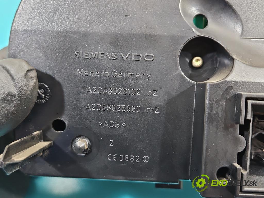 Vw Touran I 2003-2015 2.0 tdi 136 HP manual 100 kW 1968 cm3 5- prístrojovka/ budíky 1T0920860G (Prístrojová doska)