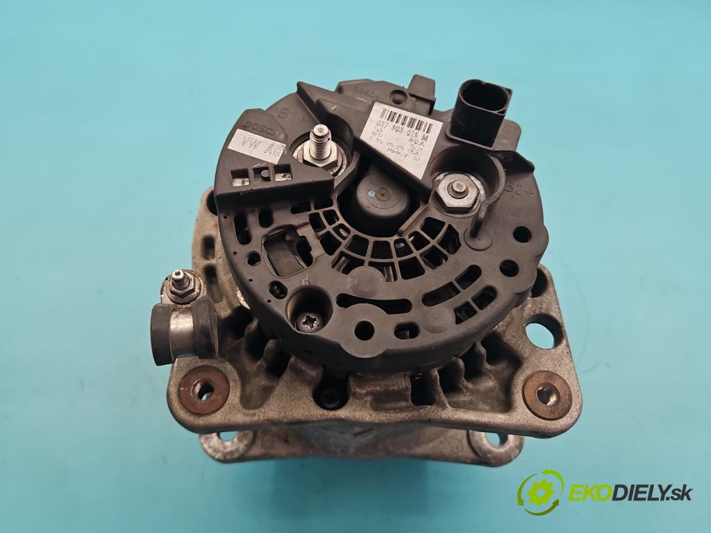 Seat Ibiza III 6L 2002-2008 1.4 16V 75 HP manual 55 kW 1390 cm3 5- Alternator 037903025M (Alternátor)