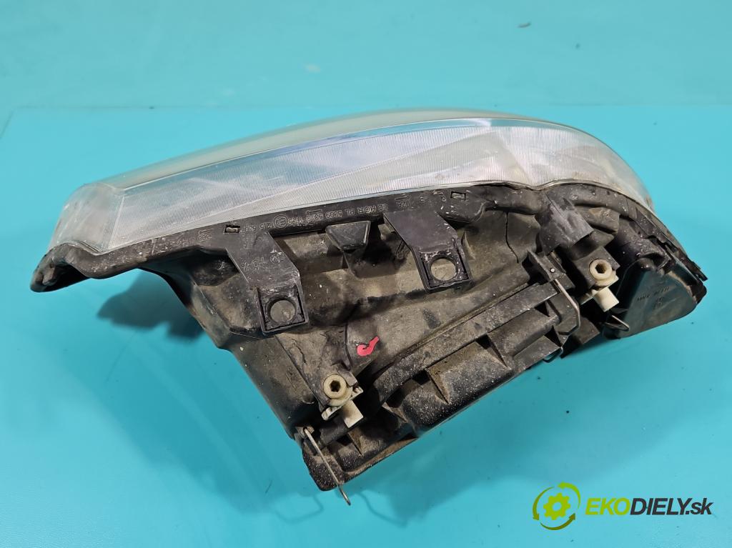 Seat Ibiza III 6L 2002-2008 1.4 16V 75 HP manual 55 kW 1390 cm3 5- Reflektor: pravý 6L1941006E (Svetlo predné pravé)