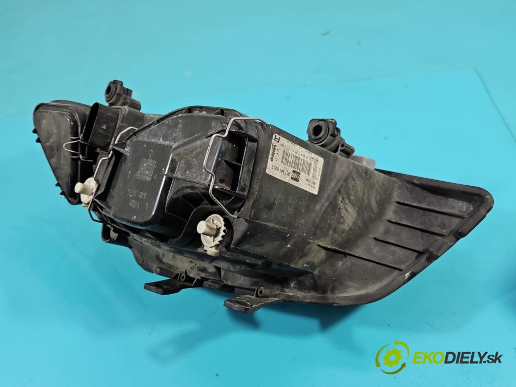 Seat Ibiza III 6L 2002-2008 1.4 16V 75 HP manual 55 kW 1390 cm3 5- Reflektor: pravý 6L1941006E (Svetlo predné pravé)