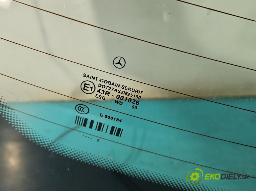 Mercedes CLS I C219 2004-2010 3.5 V6 (272964) 272 HP automatic 200 kW 3498 cm3 4- sklo zadná  (Sklo zadné)