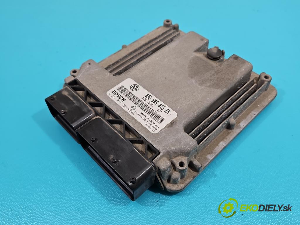 Vw Touran I 2003-2015 2.0 tdi 136 HP manual 100 kW 1968 cm3 5- riadiaca jednotka motora 0281011786