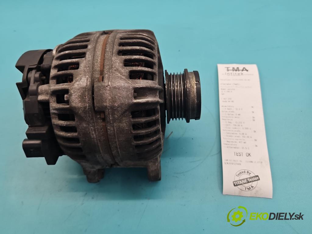 Audi A4 B6 2000-2004 1.9 tdi 131 hp manual 96 kW 1896 cm3 5- Alternator  (Alternátory)