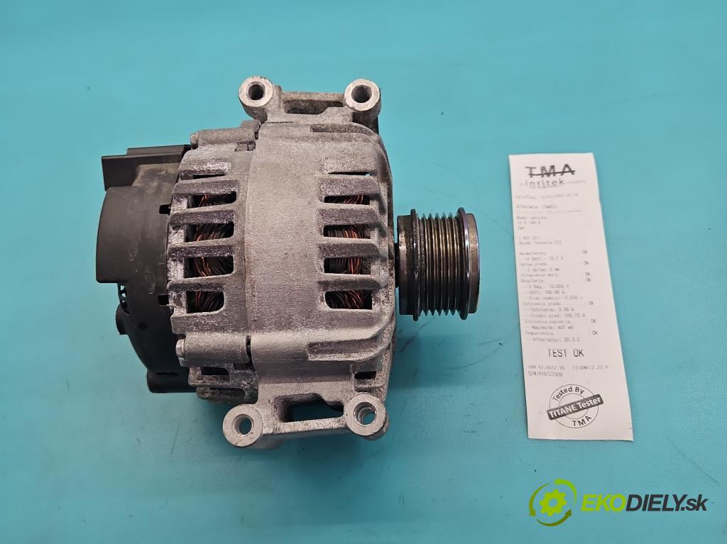 Skoda Octavia III 2013- 2.0 TSI 190 HP automatic 140 kW 1984 cm3 5- Alternator 06J903023D (Alternátor)