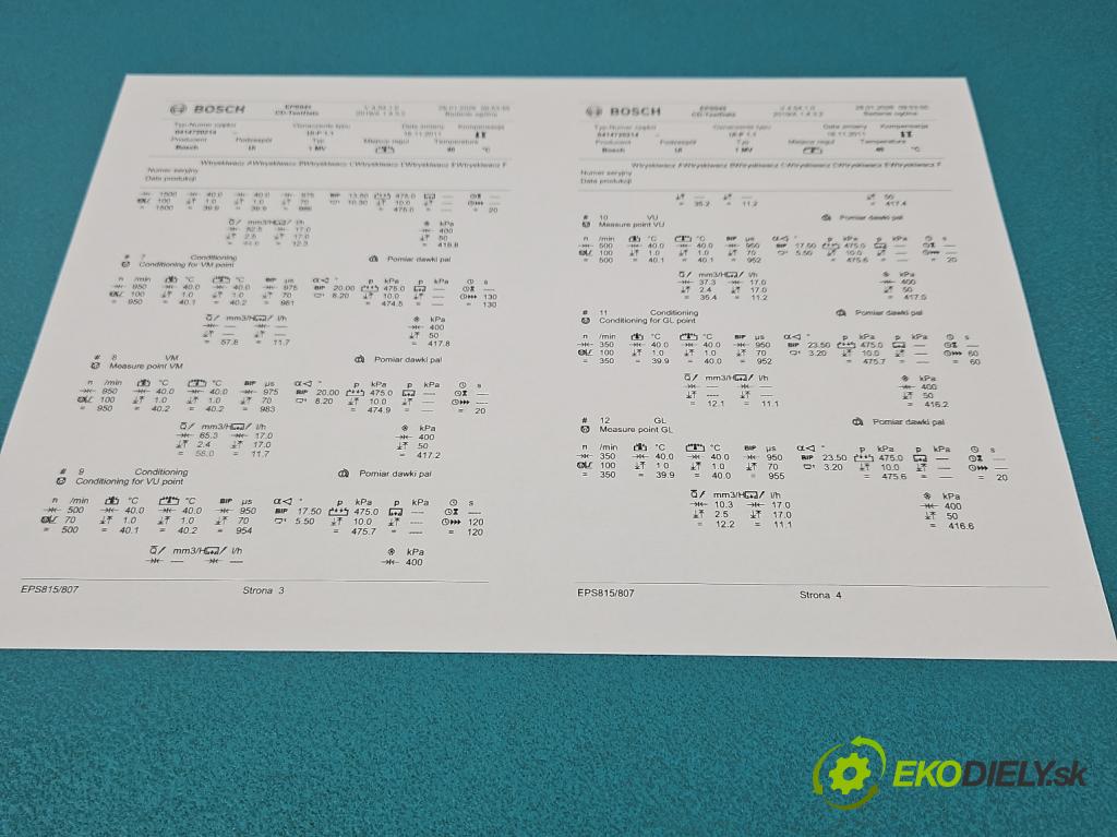 Audi A4 B6 2000-2004 1.9 tdi 131 HP manual 96 kW 1896 cm3 5- vstrekovacie čerpadlo 0414720214 (Vstrekovač paliva)