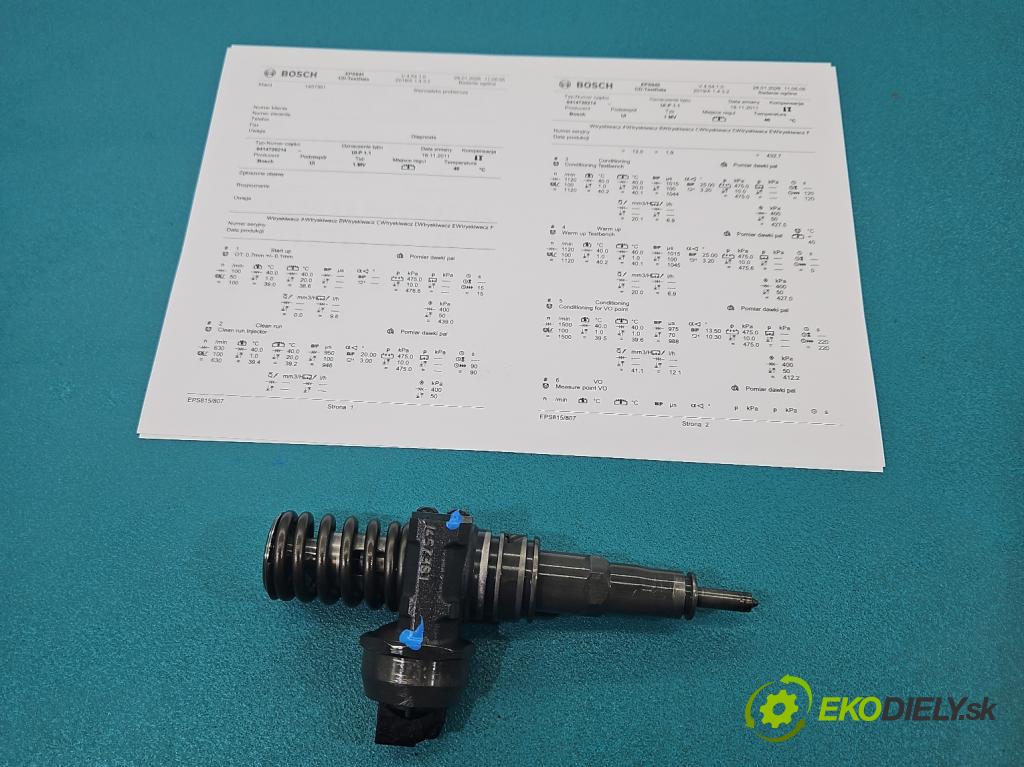 Audi A4 B6 2000-2004 1.9 tdi 131 HP manual 96 kW 1896 cm3 5- vstrekovacie čerpadlo 0414720214 (Vstrekovač paliva)