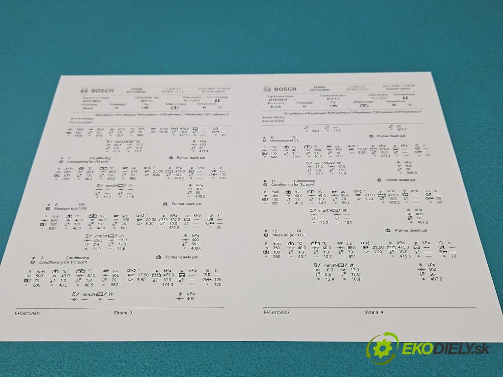 Audi A4 B6 2000-2004 1.9 tdi 131 HP manual 96 kW 1896 cm3 5- vstrekovacie čerpadlo 0414720214 (Vstrekovač paliva)