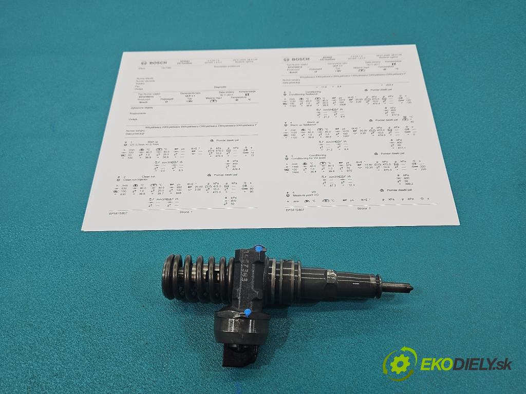 Audi A4 B6 2000-2004 1.9 tdi 131 HP manual 96 kW 1896 cm3 5- vstrekovacie čerpadlo 0414720214 (Vstrekovač paliva)