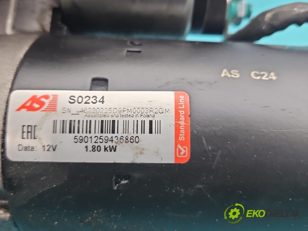 Audi A4 B6 2000-2004 1.9 tdi 131 HP manual 96 kW 1896 cm3 5- štartér  (Štartér)