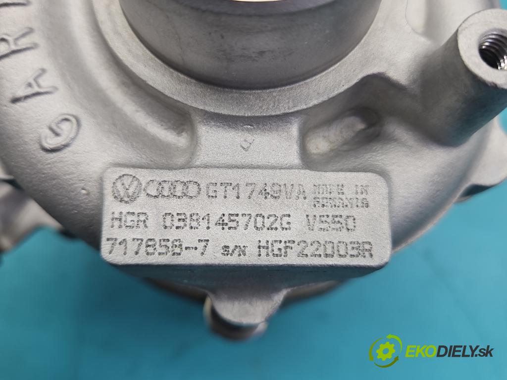 Audi A4 B6 2000-2004 1.9 tdi 131 HP manual 96 kW 1896 cm3 5- turbodúchadlo, turbo repasovaná 717858-7