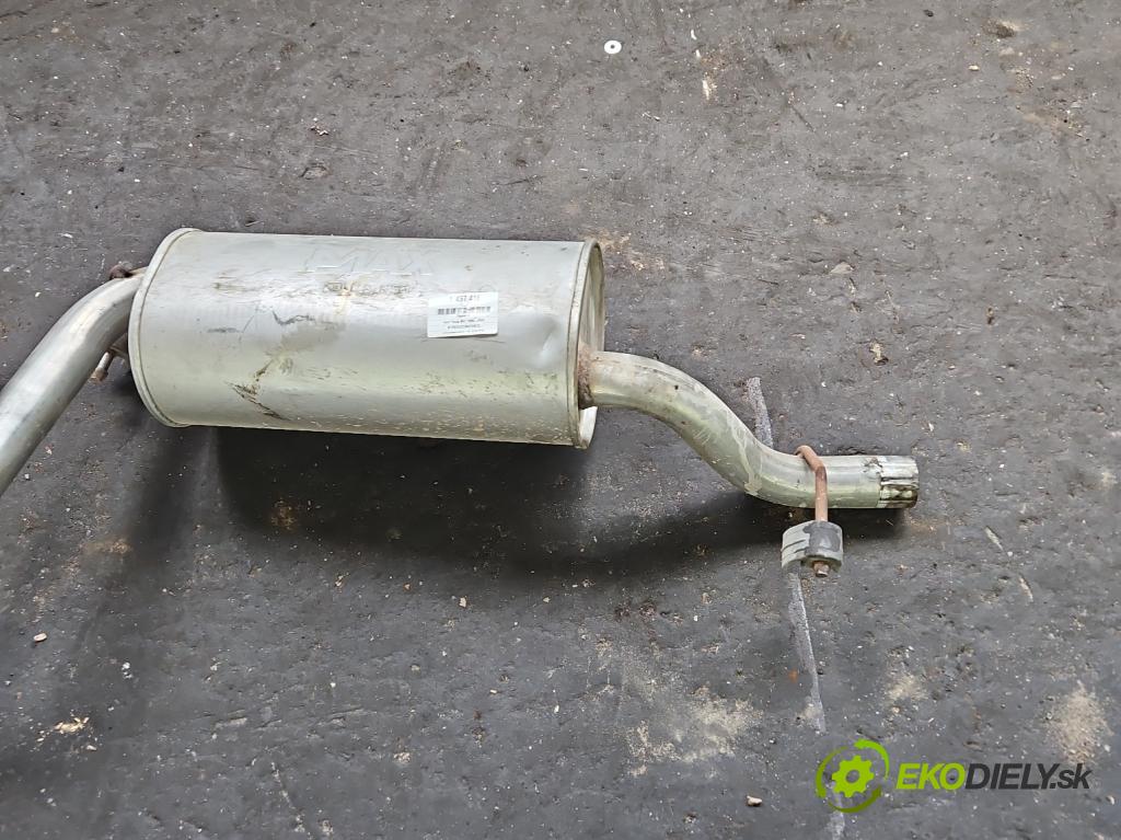 Ford Focus Mk1 1998-2004 1.8 16V 116 hp manual 85 kW 1796 cm3 5- Tlumič: