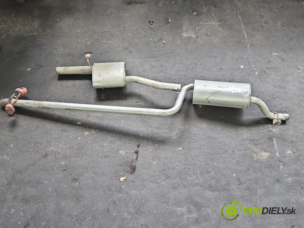 Ford Focus Mk1 1998-2004 1.8 16V 116 hp manual 85 kW 1796 cm3 5- Tlumič: 