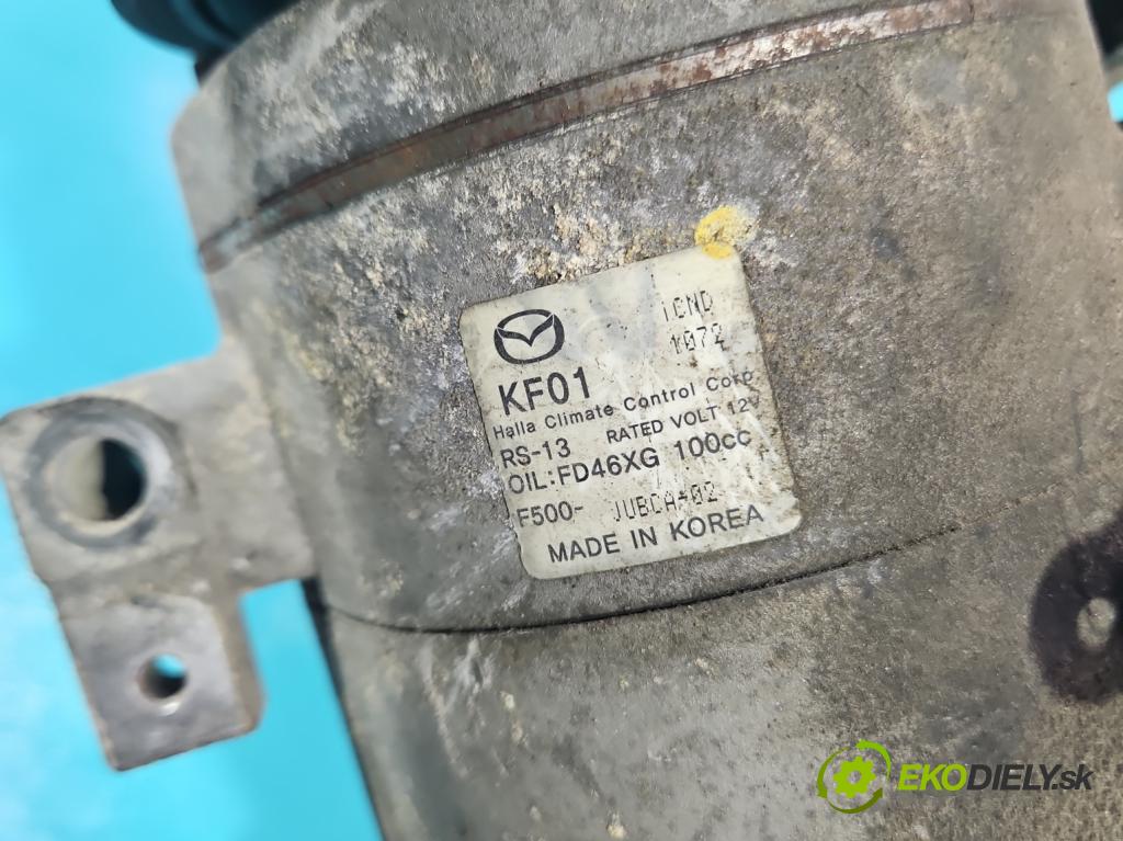 Mazda CX-5 I 2012-2017 2.2d 150 HP automatic 110 kW 2199 cm3 5- Kompresor: klimatizácie JUBCA-02 (Kompresor klimatizácie)