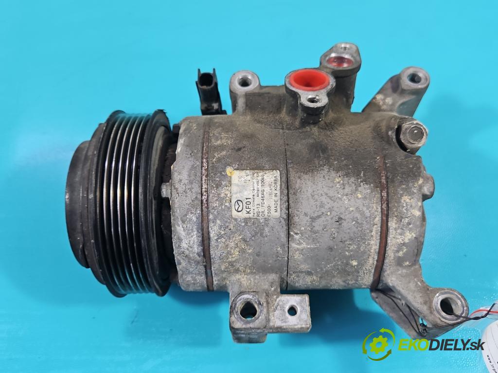 Mazda CX-5 I 2012-2017 2.2d 150 HP automatic 110 kW 2199 cm3 5- Kompresor: klimatizácie JUBCA-02 (Kompresor klimatizácie)