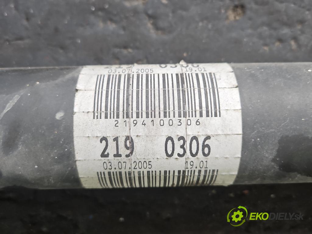 Mercedes CLS I C219 2004-2010 3.5 V6 (272964) 272 HP automatic 200 kW 3498 cm3 4- Hřídel: zadné 2190306 (Kardaňový hriadeľ)