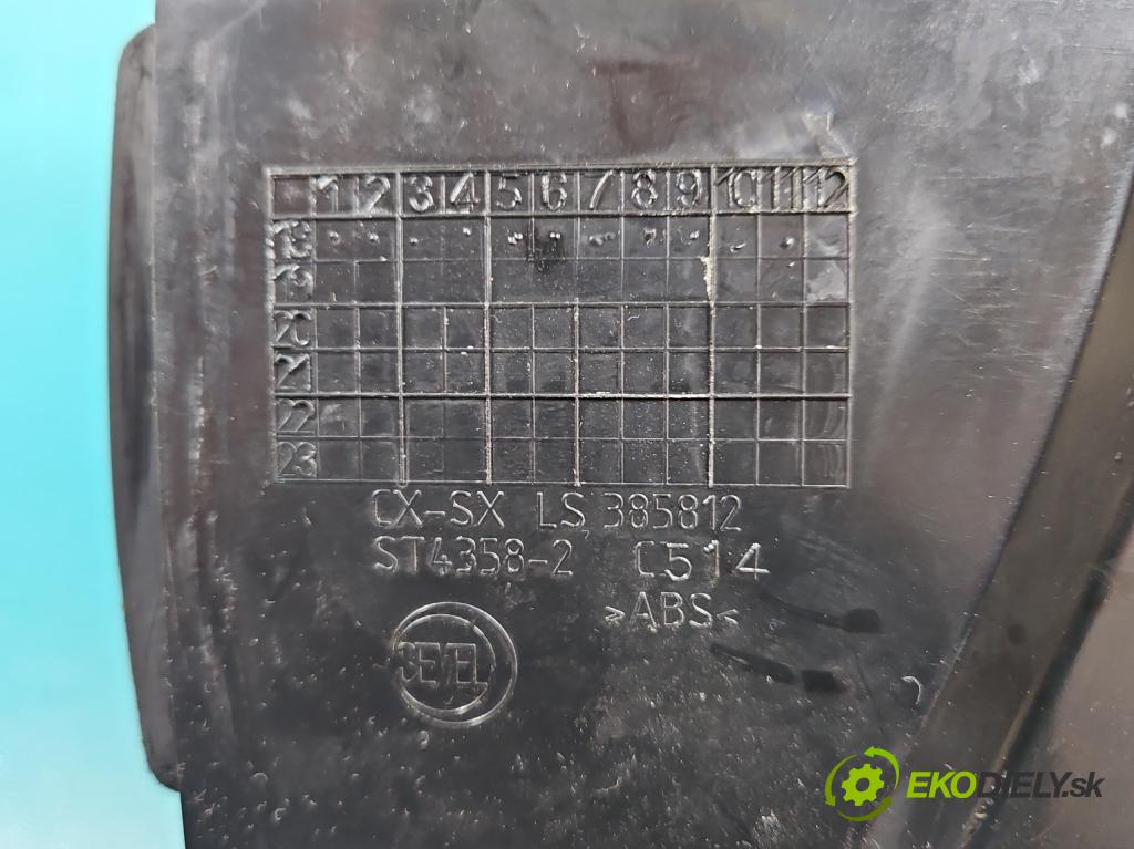 Fiat Ducato IV 2014- 2.3 jtd 177 HP manual 130 kW 2287 cm3 5- Mřížka: kúrenia stredová ST458-2 (Mriežka kúrenia (fukár))