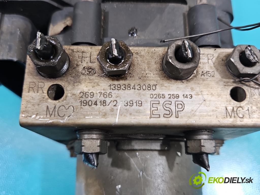 Fiat Ducato IV 2014- 2.3 jtd 177 HP manual 130 kW 2287 cm3 5- čerpadlo abs 0265259143 (Pumpa ABS)