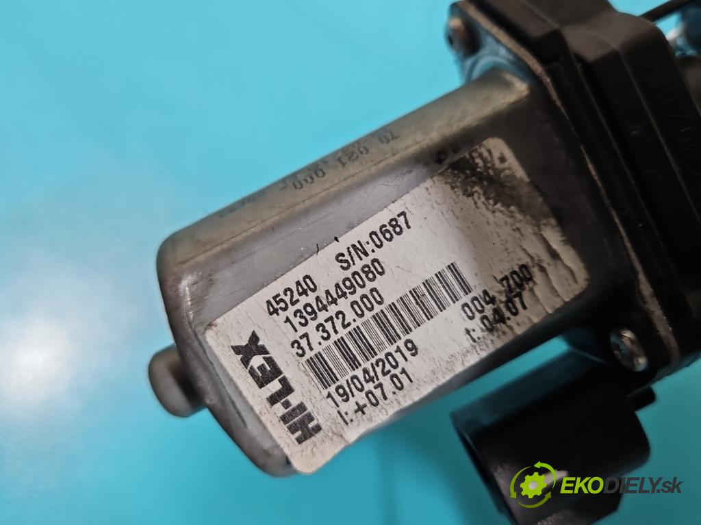 Fiat Ducato IV 2014- 2.3 jtd 177 HP manual 130 kW 2287 cm3 5- mechanizmus okna predné ľavý 1394449080