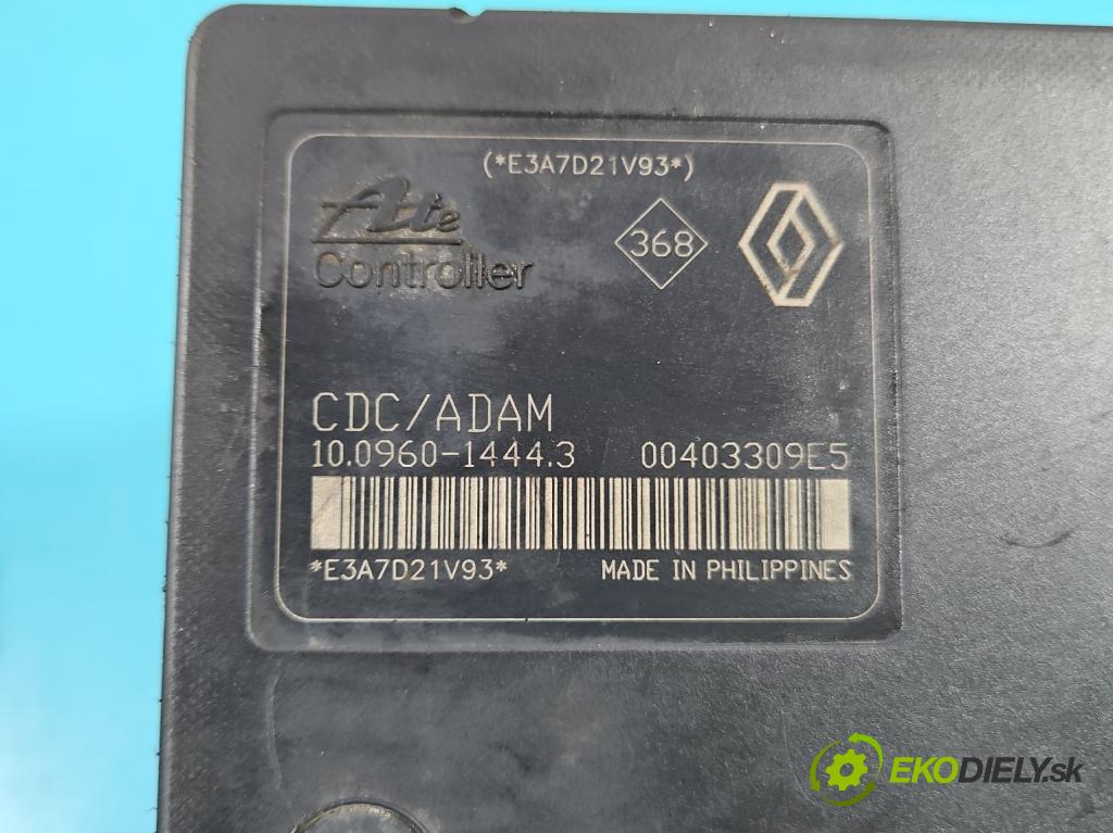 Renault Laguna II 2001-2007 2.0 dci 173KM manual 127 kW 1995 cm3 5- čerpadlo abs 100960-14443 (Pumpa ABS)