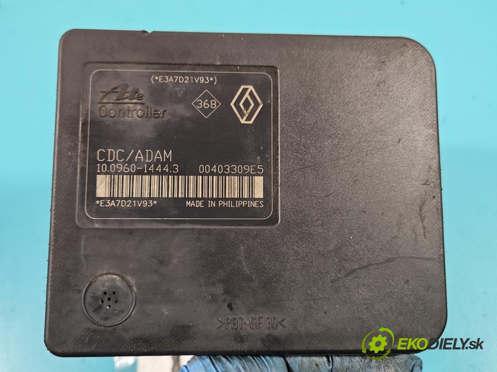 Renault Laguna II 2001-2007 2.0 dci 173KM manual 127 kW 1995 cm3 5- čerpadlo abs 100960-14443 (Pumpa ABS)