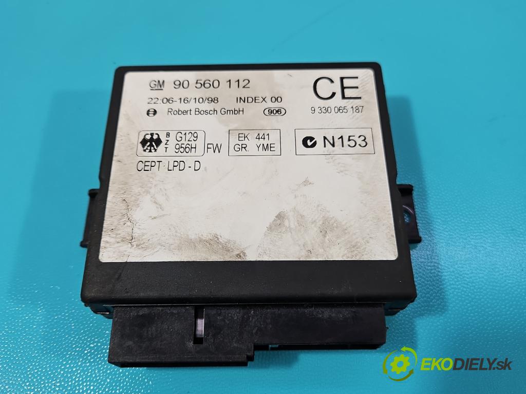 Opel Astra II 1998-2009 1.8 16V 116 HP manual 85 kW 1796 cm3 3- riadiaca jednotka motora 90560476