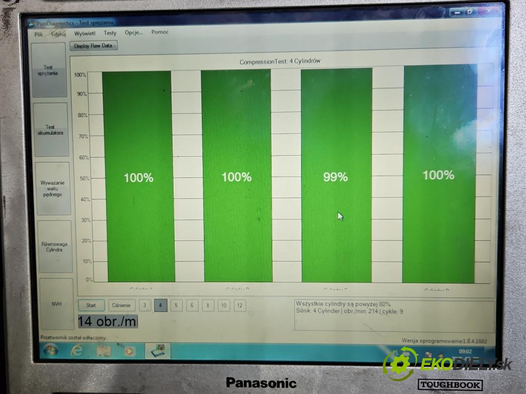 Mitsubishi Space star 1.9 dci 102 HP manual 75 kW 1870 cm3 5- motor diesla F9Q1D4192T4