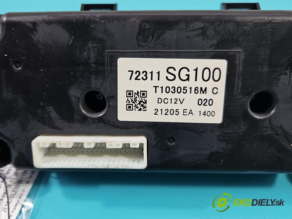 Subaru Forester IV SJ 2012-2018 2.0 BOXER 147 HP manual 108 kW 1999 cm3 5- panel kúrenia 72311SG100