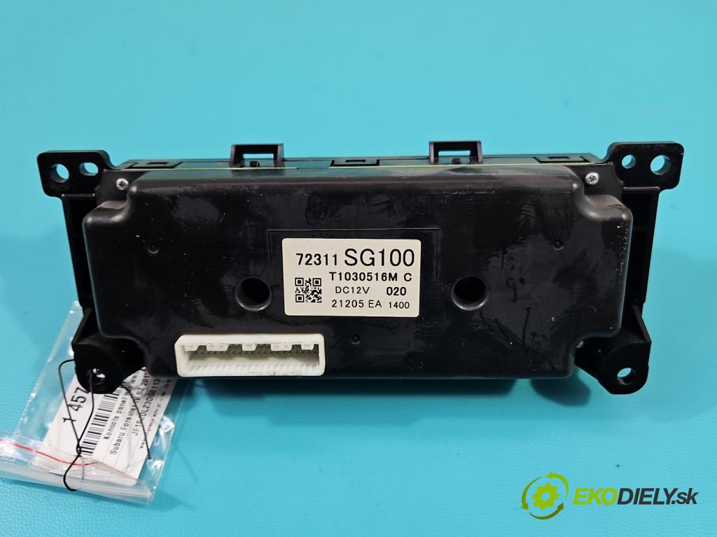 Subaru Forester IV SJ 2012-2018 2.0 BOXER 147 HP manual 108 kW 1999 cm3 5- panel kúrenia 72311SG100