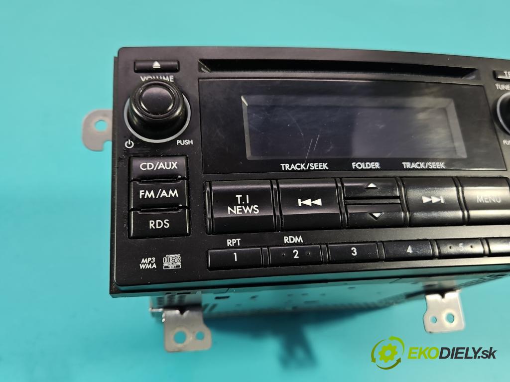 Subaru Forester IV SJ 2012-2018 2.0 BOXER 147 HP manual 108 kW 1999 cm3 5- Radio originál 86201SG420