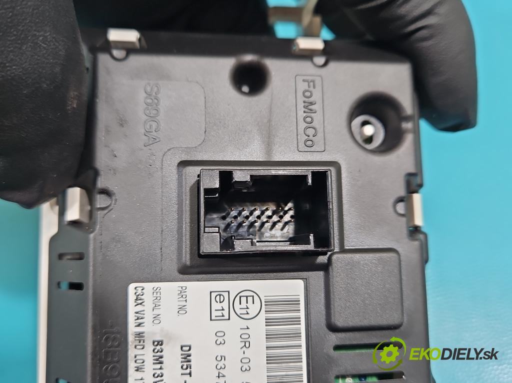 Ford Focus Mk3 2010-2018 1.6 tdci 95 HP manual 70 kW 1560 cm3 5- Zobrazit: DM5T-18B955-AA (Prístrojová doska)