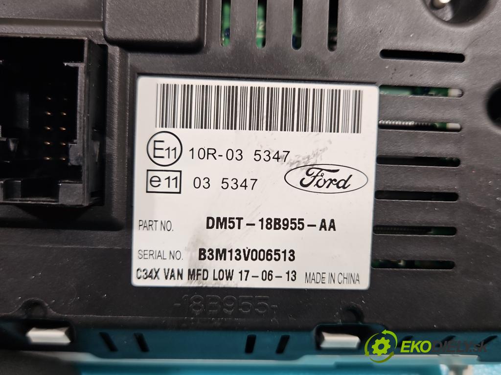 Ford Focus Mk3 2010-2018 1.6 tdci 95 HP manual 70 kW 1560 cm3 5- Zobrazit: DM5T-18B955-AA (Prístrojová doska)