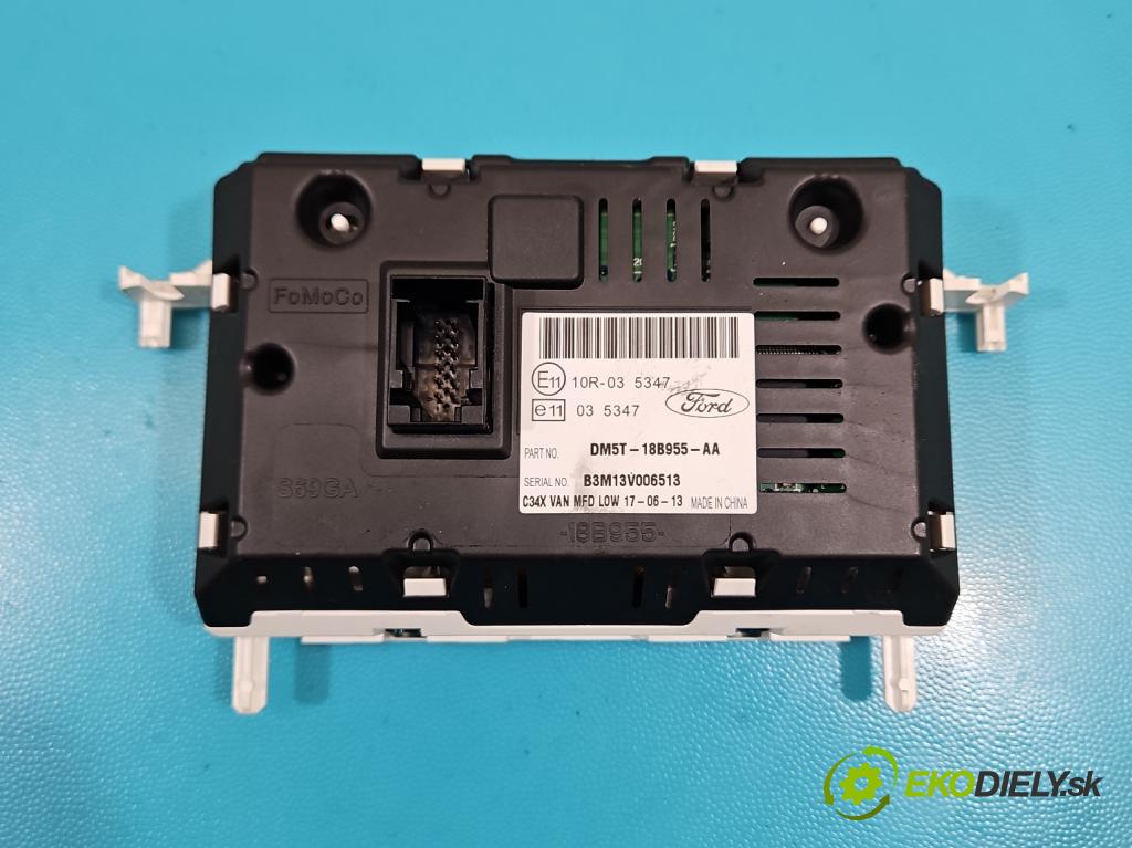 Ford Focus Mk3 2010-2018 1.6 tdci 95 HP manual 70 kW 1560 cm3 5- Zobrazit: DM5T-18B955-AA (Prístrojová doska)