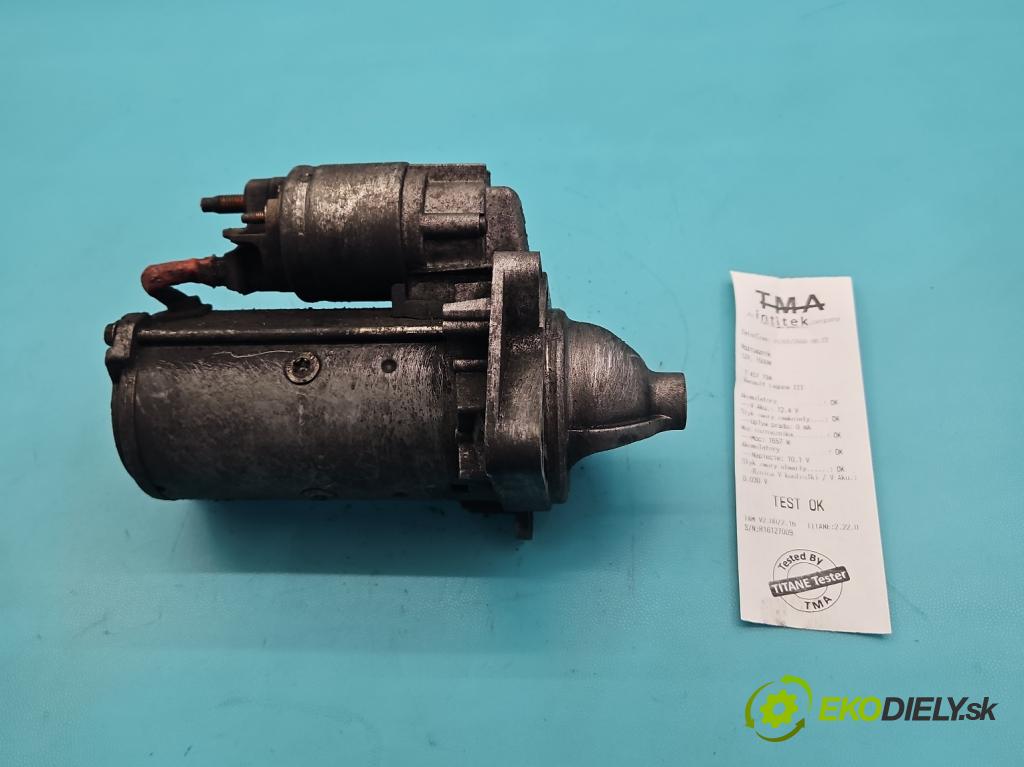 Renault Laguna III 2007-2015 2.0 dci 150 HP manual 110 kW 1995 cm3 2- štartér 8200568535 (Štartér)