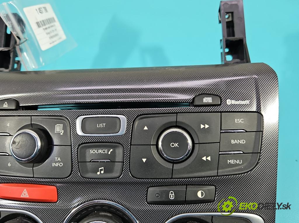 Citroen C4 II 2010-2017 1.6 16V 120 HP manual 88 kW 1598 cm3 5- panel kúrenia 9666027477