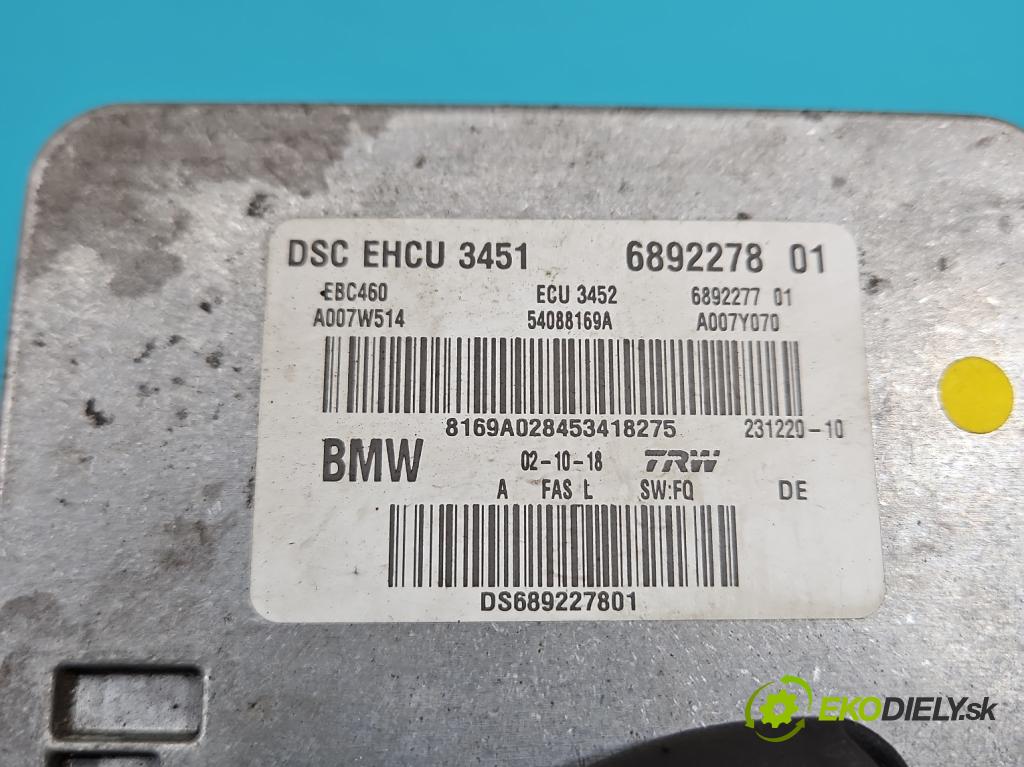 Bmw X3 G01 2017-2024 2.0d 190 HP automatic 140 kW 1995 cm3 5- čerpadlo abs 6892278 (Pumpa ABS)