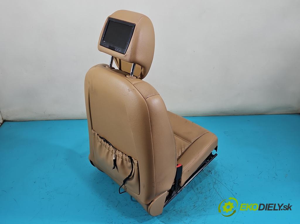 Porsche Cayenne I 2002-2010 3.6 V6 manual 213 kW 3598 cm3 5- Sedačka ľavý  (Sedadlo)