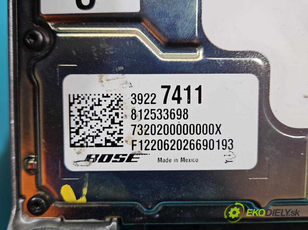 Opel Insignia B 2017-2022 2.0 cdti 174 HP automatic 128 kW 1995 cm3 5- Zesilovač: 39227411 (Zosilňovač)