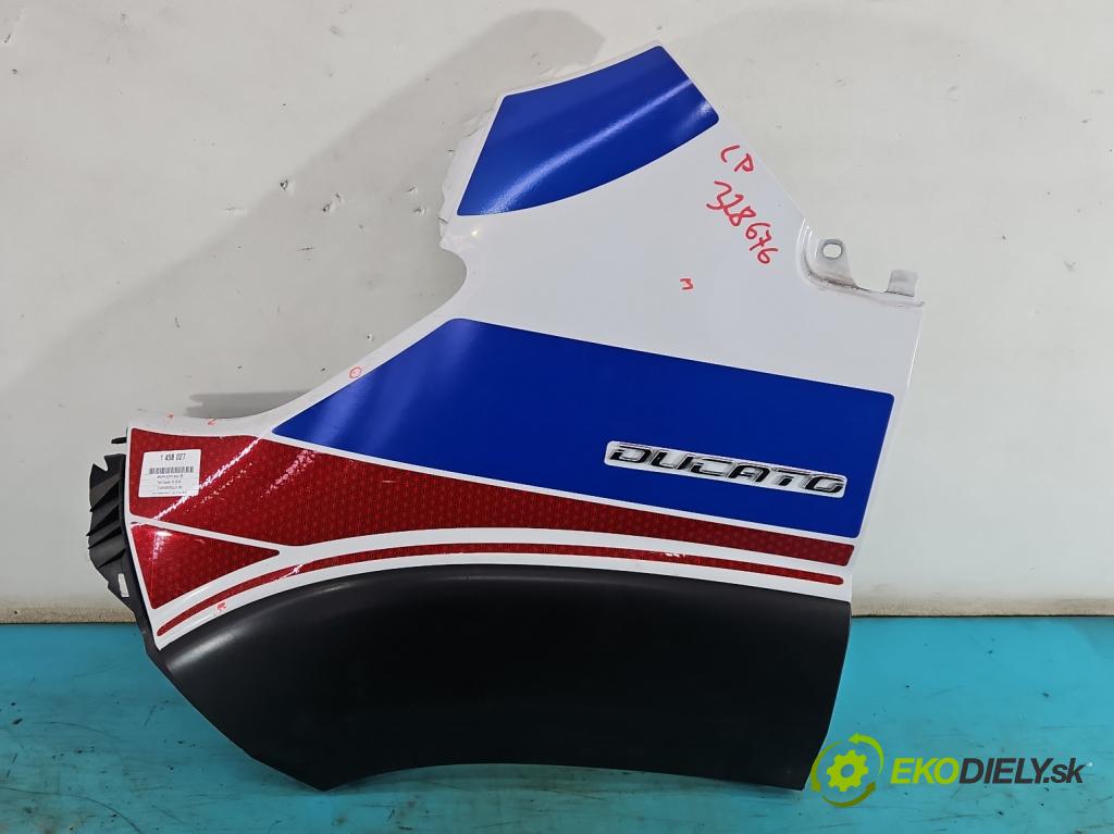 Fiat Ducato IV 2014- 2.3 jtd 177 hp manual 130 kW 2287 cm3 5- blatnik přední levý  (Levý přední blatník)