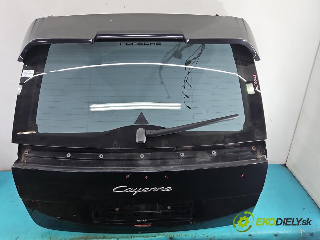 Porsche Cayenne I 2002-2010  manual 213 kW 3598 cm3 5- zadna kufor  (Kapota zadná (kufor))