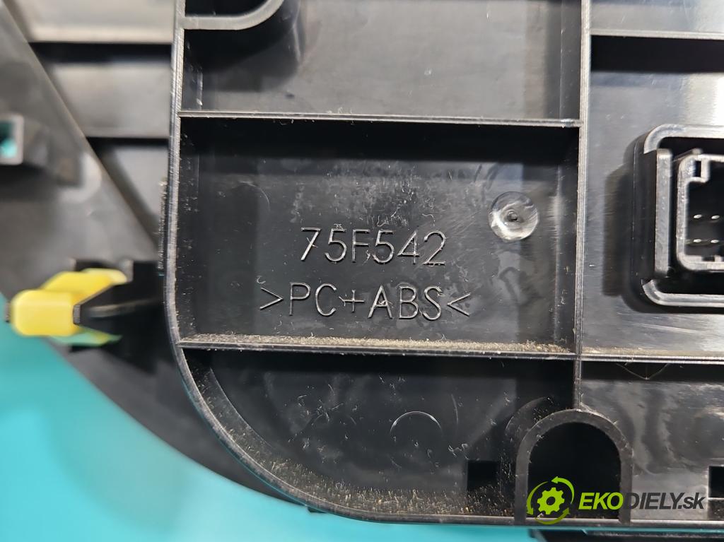 Toyota Auris II 2012-2018 1.6 16V 132 HP manual 97 kW 1598 cm3 5- panel kúrenia 75F542