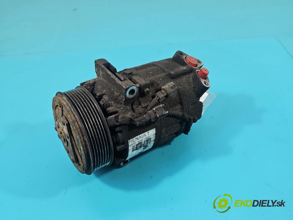 Renault Laguna III 2007-2015 2.0 dci 150 HP manual 110 kW 1995 cm3 2- Kompresor: klimatizácie 8200890987C (Kompresor klimatizácie)