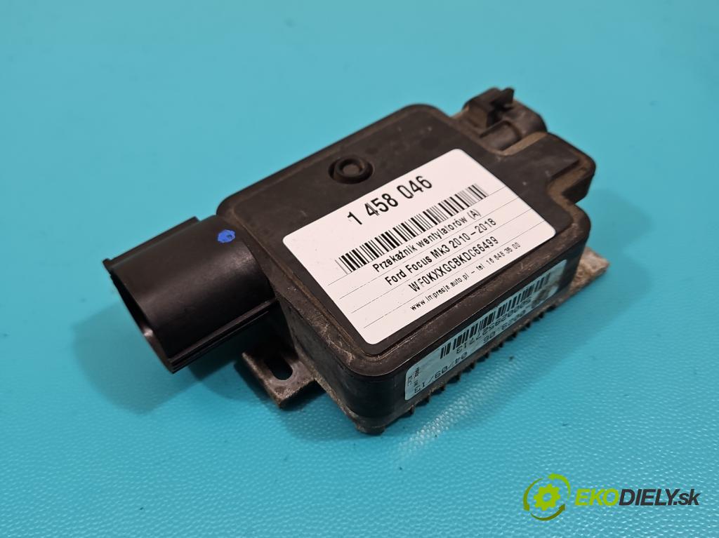 Ford Focus Mk3 2010-2018 1.6 tdci 95 hp manual 70 kW 1560 cm3 5- relé ventilátoru: 940002906
