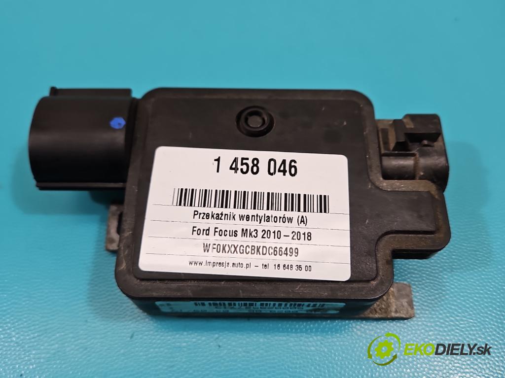 Ford Focus Mk3 2010-2018 1.6 tdci 95 hp manual 70 kW 1560 cm3 5- relé ventilátoru: 940002906
