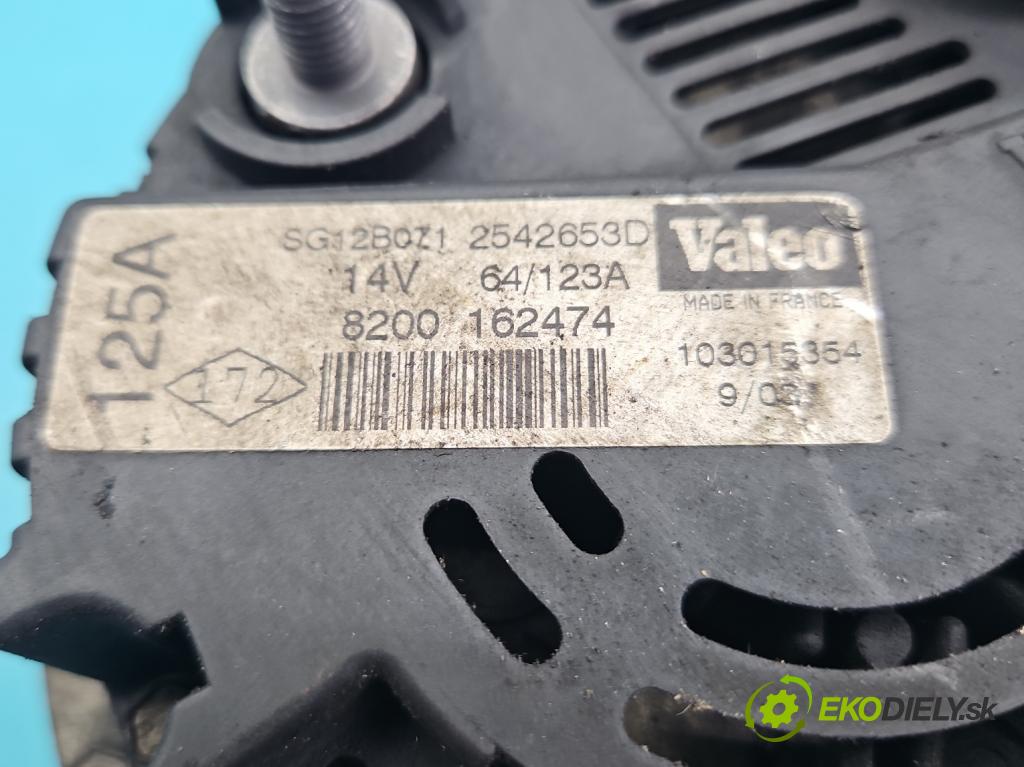 Mitsubishi Space star 1.9 dci 102 HP manual 75 kW 1870 cm3 5- Alternator 8200162474 (Alternátor)