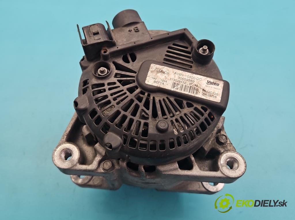 Ford Focus Mk3 2010-2018 1.6 tdci 95 HP manual 70 kW 1560 cm3 5- Alternator AV6N-10300-DC (Alternátor)