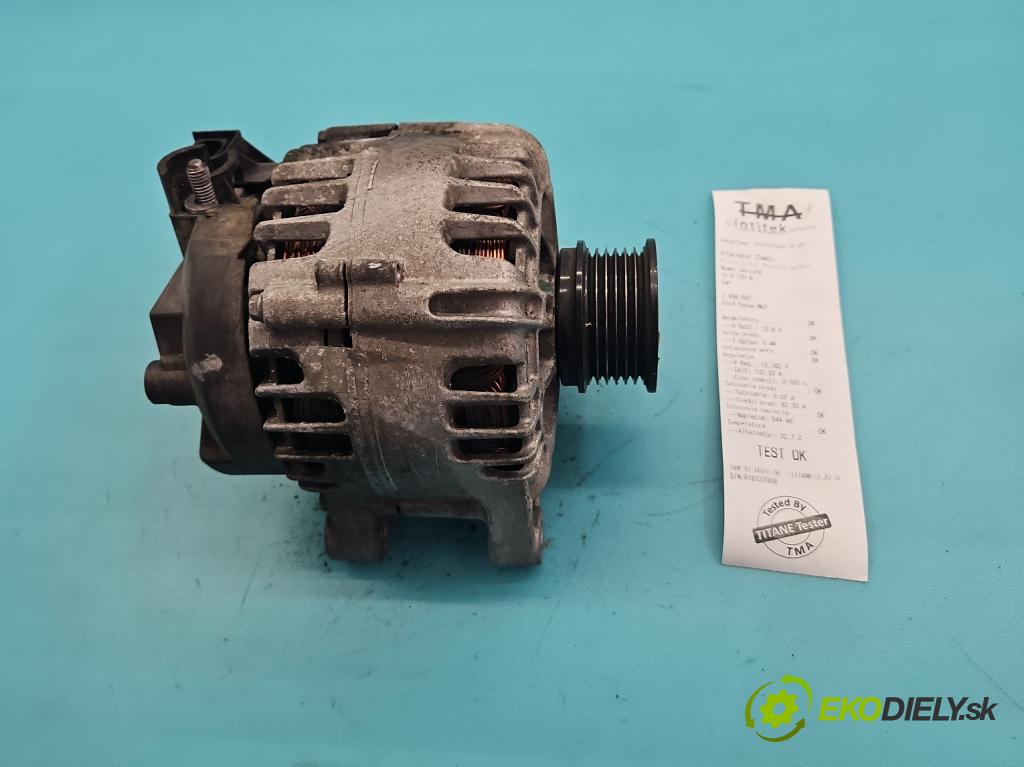 Ford Focus Mk3 2010-2018 1.6 tdci 95 HP manual 70 kW 1560 cm3 5- Alternator AV6N-10300-DC (Alternátor)