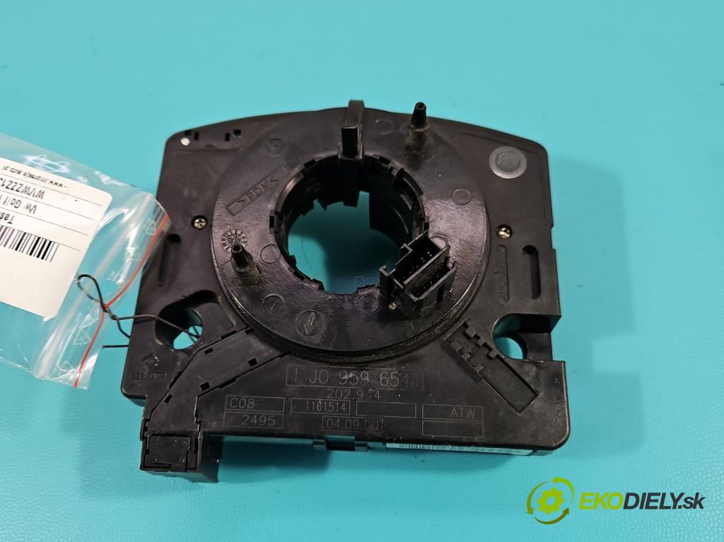 Vw Golf IV 1997-2003 1.6 16V 105 HP manual 77 kW 1598 cm3 5- Páska: airbag 1J0959654J (Airbag)