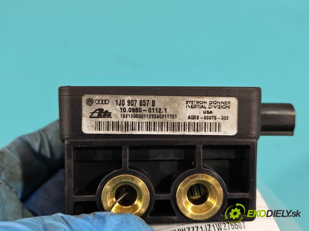 Vw Golf IV 1997-2003 1.6 16V 105 hp manual 77 kW 1598 cm3 5- snímač ESP 1J1907637B