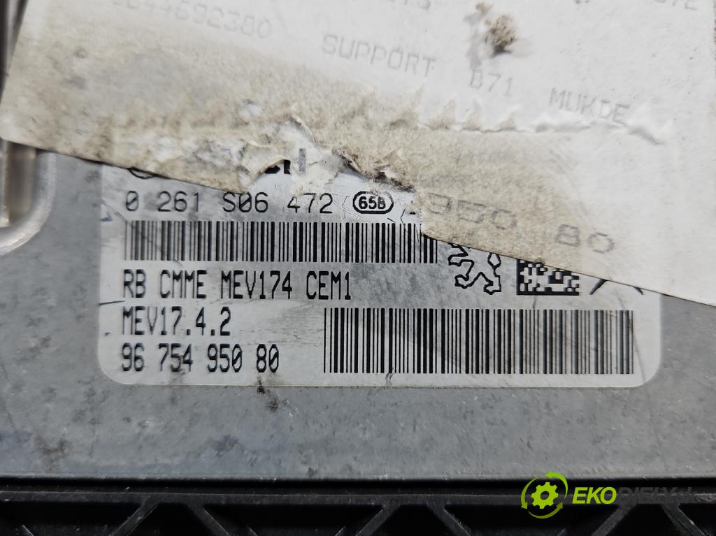 Citroen C4 II 2010-2017 1.6 16V 120 HP manual 88 kW 1598 cm3 5- riadiaca jednotka motora 0261S06472