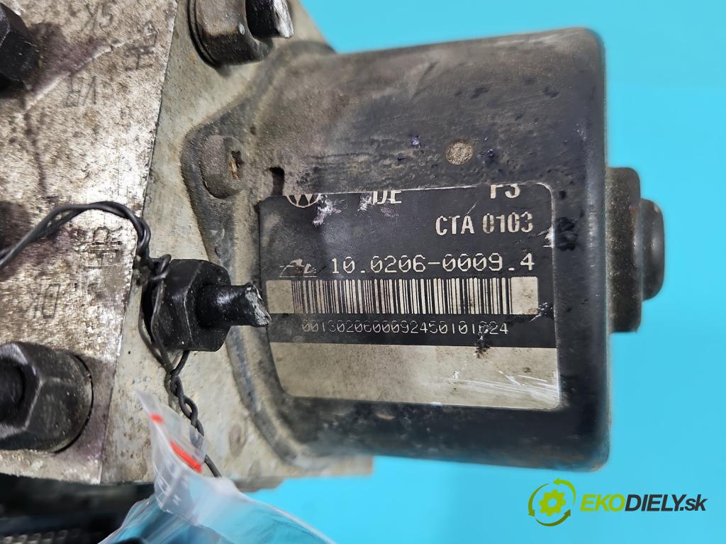 Vw Golf IV 1997-2003 1.6 16V 105 HP manual 77 kW 1598 cm3 5- čerpadlo abs 100206-00094 (Pumpa ABS)